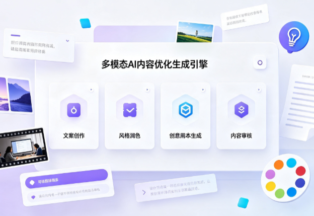 冀州市AI智能内容优化创新 多模态生成技术丰富数字内容创作生态