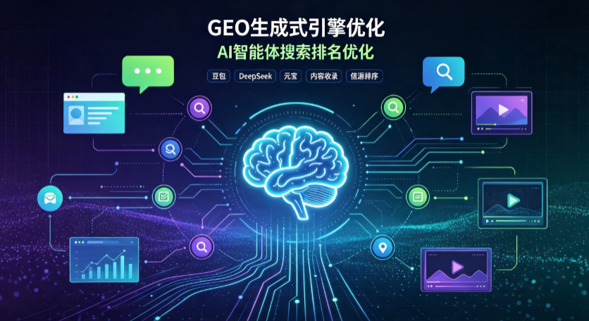 冀州市GEO 浪潮来袭：生成式引擎优化崛起，创作者争抢豆包、DeepSeek、元宝智能体流量入口